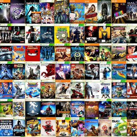 Sin Valor Bolsa álbum De Recortes Todos Los Juegos De Xbox 360 Adelante