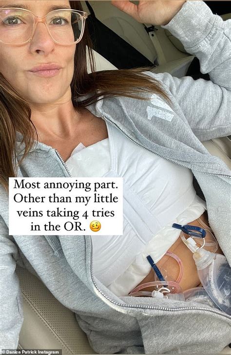 danica patrick gives positive health update after removing her toxic breast implants sound