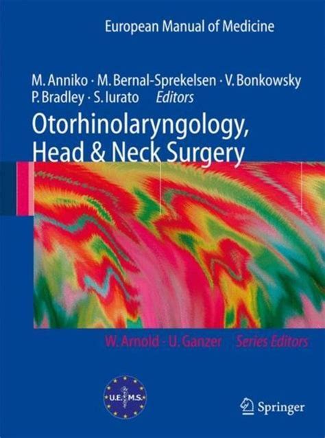 Otorhinolaryngology Head And Neck Surgery 9783540429401 M Anniko
