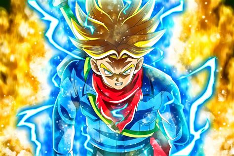 Search your top hd images for your phone, desktop or website. anime Dragon Ball Super Mirai Trunks DBS super saiyan rage ...