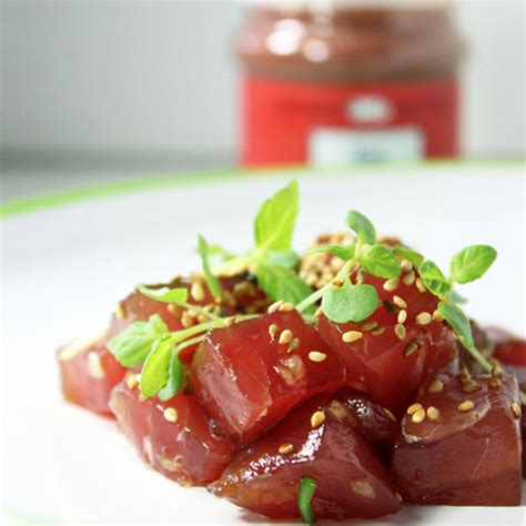 Recipe For Raw Tuna Poke With Alaea Hawaiian Red Sea Salt