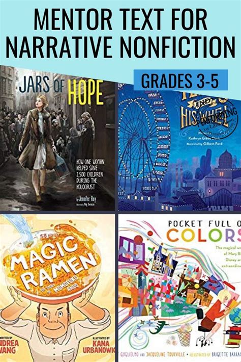 Narrative Nonfiction Books For 4th Graders Brewps