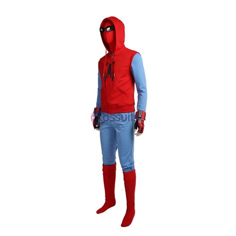 Spiderman Suit Homecoming Peter Parker Cosplay Costume Cossuits