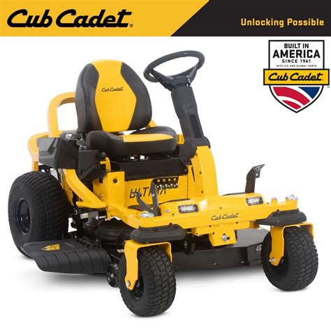 Cub Cadet Ultima Zts1 46 In Fabricated Deck 22hp V Twin Kohler 7000