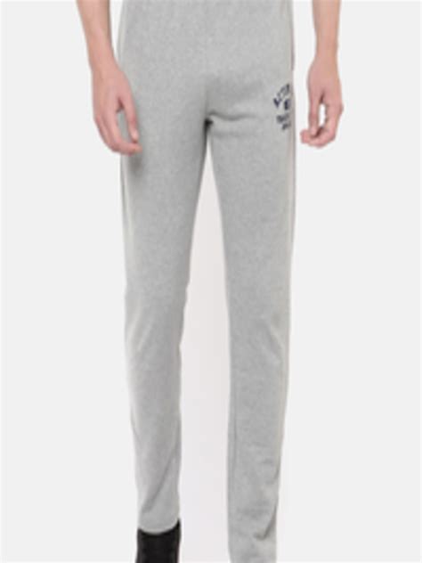 Buy Actimaxx Men Grey Melange Solid Cotton Track Pant Track Pants For