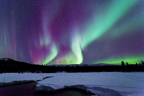 Photography Yukon Canada Whitehorse Was Treated To A Spectacular