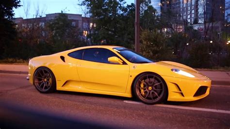 Ferrari F430 With Fabspeed Headers And S Line Exhaust Tunnel Pass By