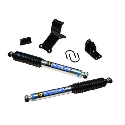 Superlift 92713 High Clearance Bilstein Dual Steering Stabilizer Kit