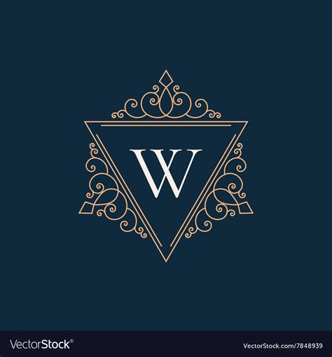 Luxury Logo Royalty Free Vector Image Vectorstock