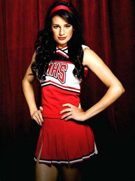 Cheerio Rachel Santana Glee Glee Cory Monteith