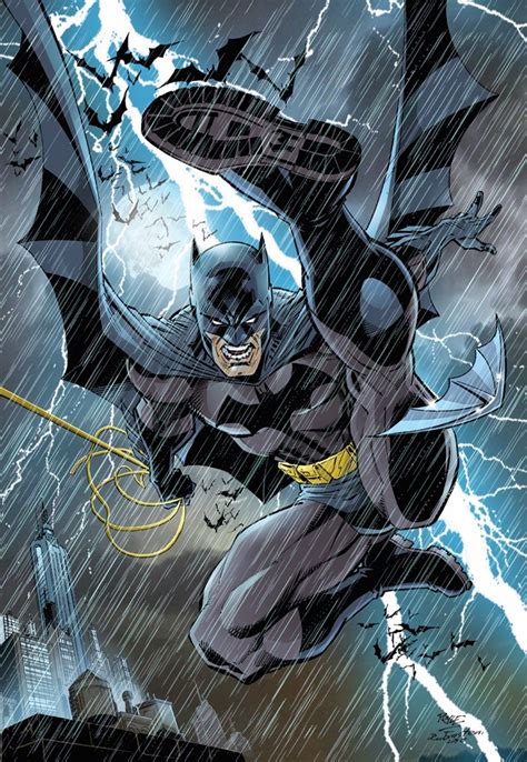 Batman In Joe Rubinsteins Commissions Comic Art Gallery Room