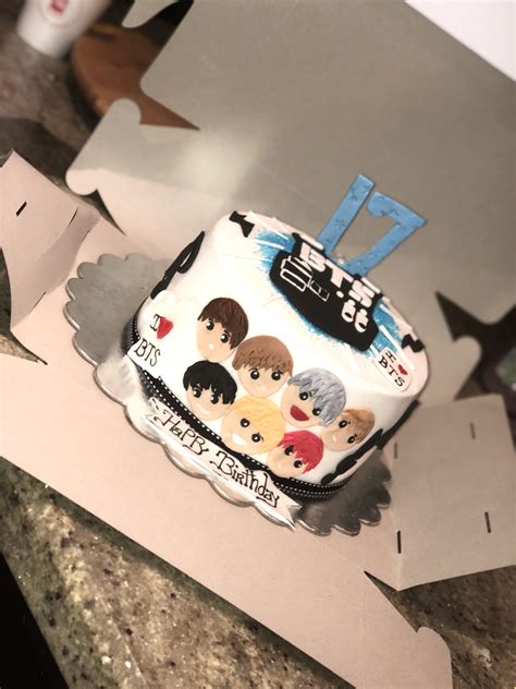 Check out the many cute photos we have of the very uniquely designed cake decorated with all 7 of his multiple personas, as well as the gift that gives a. BTS cake #sdscakes | Bts cake, Cupcake cakes, Sweets cake