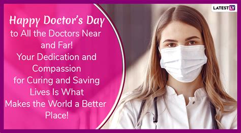 May all your wishes and dreams you dream today turn to reality. National Doctors' Day 2020 Images, Greeting Cards & Wishes ...