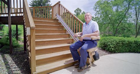 Outdoor Stair Lift Bruno Elite Installation And Service