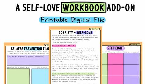 self-love worksheets
