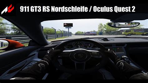 Assetto Corsa VR Porsche 911 GT3 RS Nordschleife Oculus Quest 2