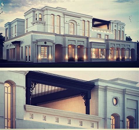 2000 M Classic Private Villa Kuwait Sarah Sadeq Architects Classic
