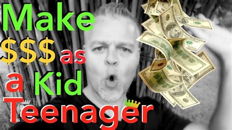 We did not find results for: How to Make Money as A Kid or Teenager ~ 8 FAST EASY WAYS TO MAKE MONEY AS A TEEN 2017 - YouTube