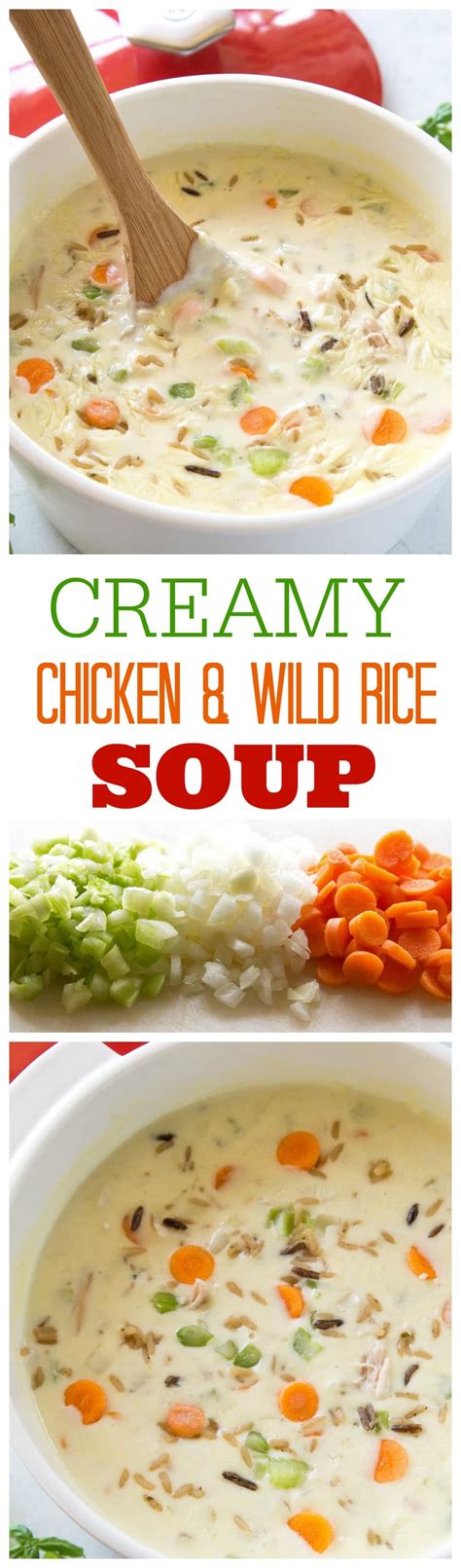 Creamy Chicken And Wild Rice Soup The Girl Who Ate