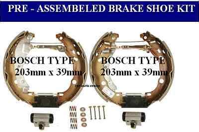 For Renault Clio Dci Brake Shoes Adjuster Wheel Cylinder Bosch Ebay