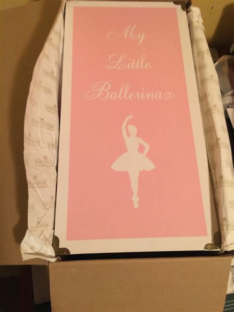 New The Ashton Drake Galleries My Little Ballerina Porcelain Doll