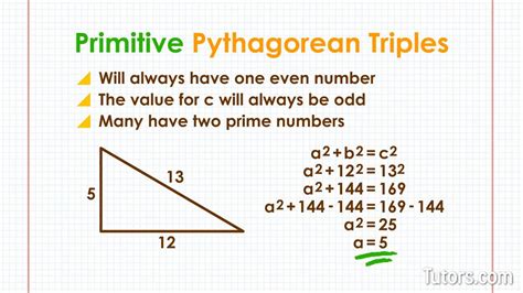 Primitive Pythagorean Triples Formula Banhtrungthukinhdo2014