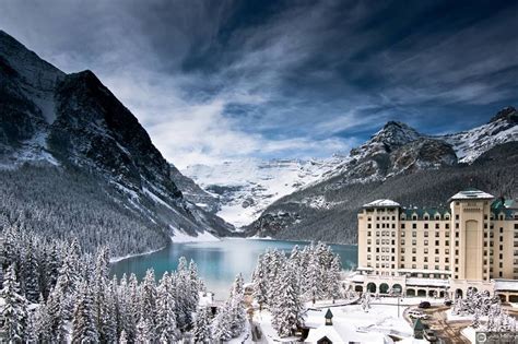A November 4 2015 Look At The Winter Wonderland At Lake Louise In The
