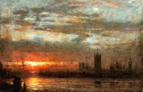 Goodwin Albert Westminster Sunset Albert Goodwin Flickr