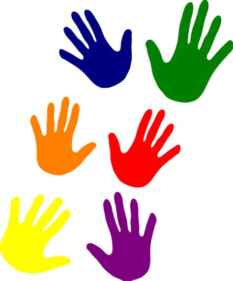 Hands Various Colors Ladder Clip Art At Vector Clip Art