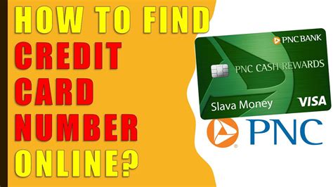 How To Find Pnc Credit Card Number Online Youtube