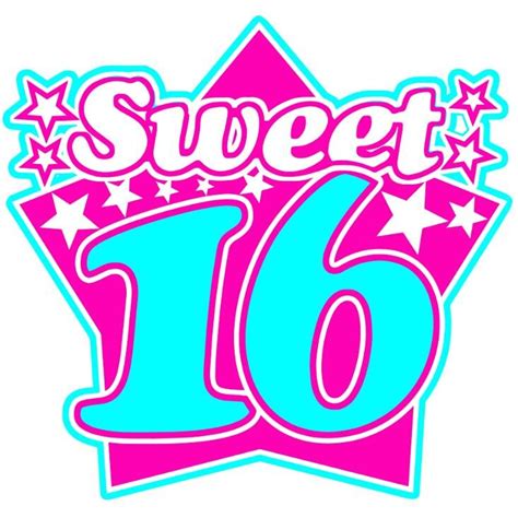 Sweet 16 Clip Art Designs Hot Sex Picture