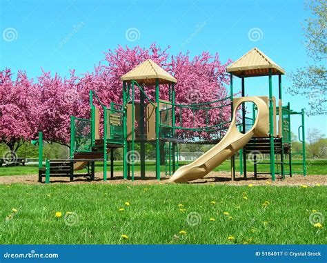 Beautiful Playground Stock Image Image Of Landscape Play 5184017