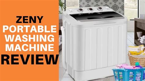 Zeny Portable Mini Twin Tub Washing Machine Review Youtube