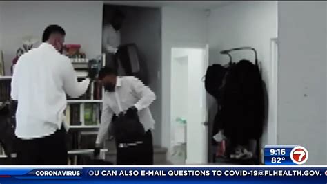 Burglars Caught On Ring Camera In Miami Beach Stealing Thousands Of
