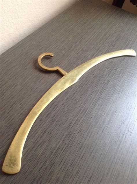 Vintage Brass Clothes Hangers Antique Brass Coat By Berlincurated