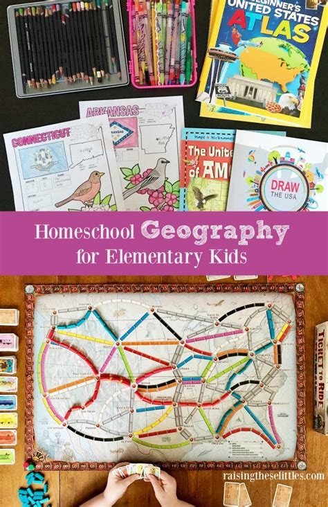 Homeschool Geography For Elementary Kids Raising These Littles