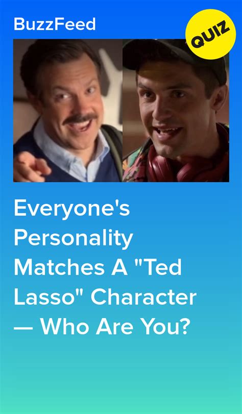 Which "Ted Lasso" Character Are You?