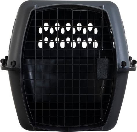 Petmate Pet Porter Dog Kennel 26 Dark Gray And Black For Pets 20 25lbs