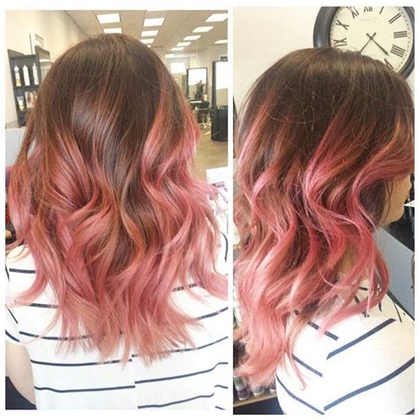 This delicate ombre, which features the palest violet transitioning into an equally precious pink, is a classic example of pastel balayage hair. Pin on Hair