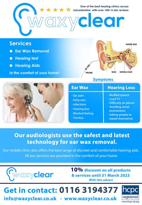 Ear Wax Removal Hearing Aids And Ear Wax Removal By Waxy Clear Ltd