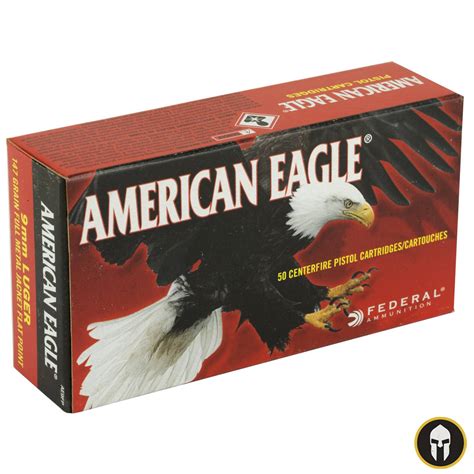 Federal American Eagle 9mm 147gr Fmj Subsonic Box Of 50 Modern Warriors