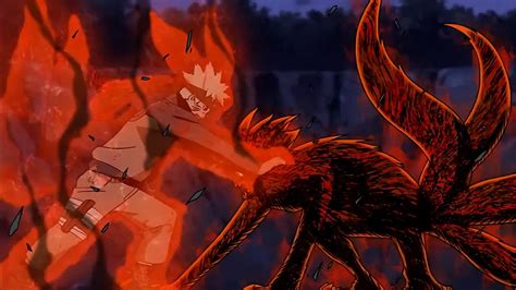 Naruto Turn Into Nine Tails After Resonate With Three Tails Chakra And