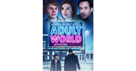 adult world movie review common sense media