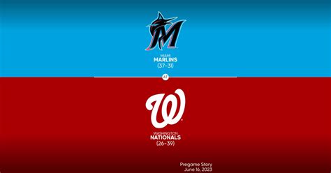 Miami Marlins At Washington Nationals Preview 06162023 Flipboard