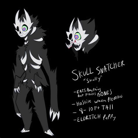 Cryptid Oc The Skull Snatcher By Rangle Tangle On Deviantart