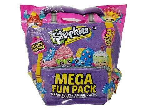 Shopkins Mega Fun Pack With 30 Individually Bags