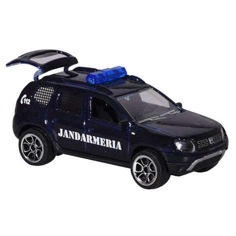 Masina De Jandarmerie Majorette Dacia Duster Albastru Emagro
