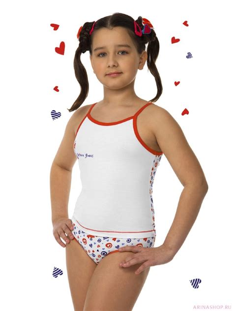 Купить Комплект нижнего белья для девочек 8 майка трусы за 0 руб интернет магазин Arinashop