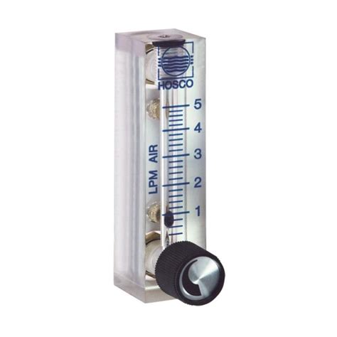 Flowmeter, 0.2 ... 80 l / H H2O, and 0.04 ... 25 NL / min air
