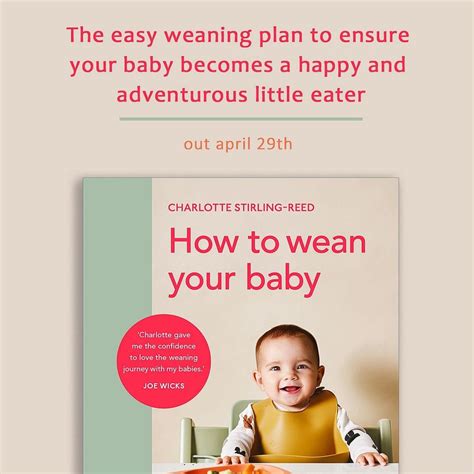 How To Wean Your Baby Baby Weaning Book By Charlotte Stirling Reed